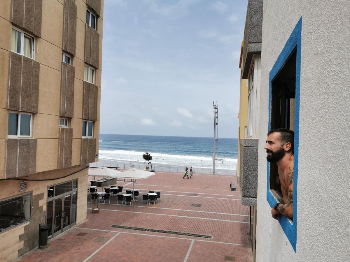 La Ventana Azul Surf Hostel Las Palmas de Gran Canaria Kültér fotó