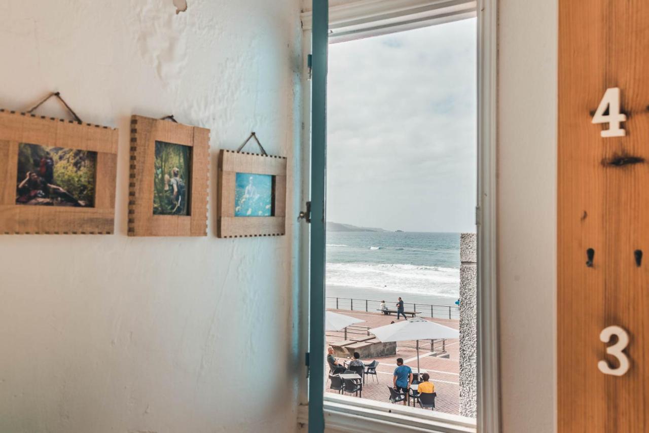 La Ventana Azul Surf Hostel Las Palmas de Gran Canaria Kültér fotó