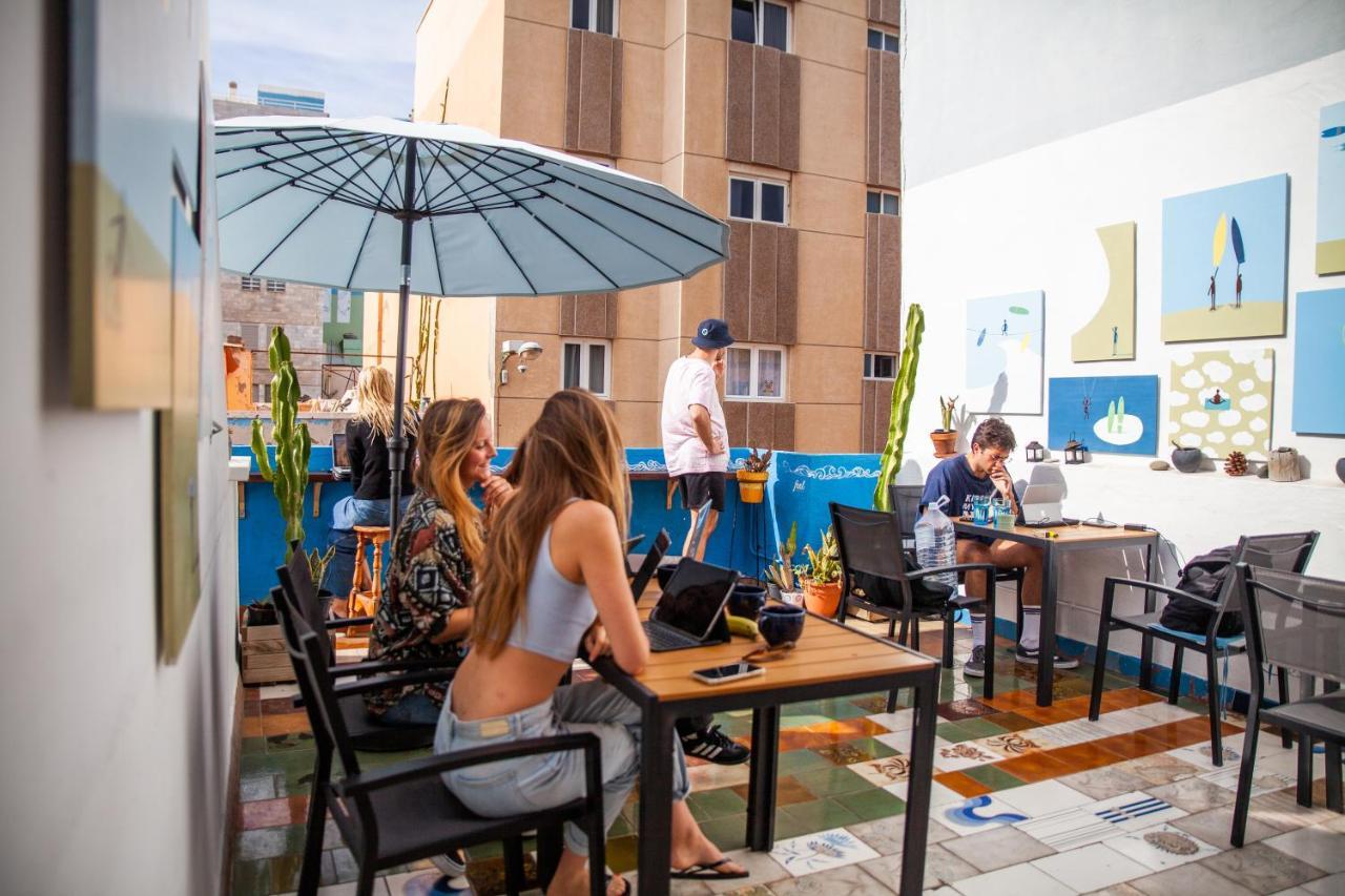 La Ventana Azul Surf Hostel Las Palmas de Gran Canaria Kültér fotó